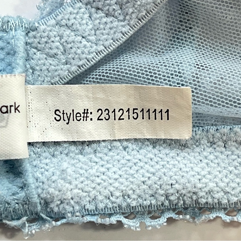 Light Blue Lace Underwire Bra - Women's Intimates - Picture 11 of 11
